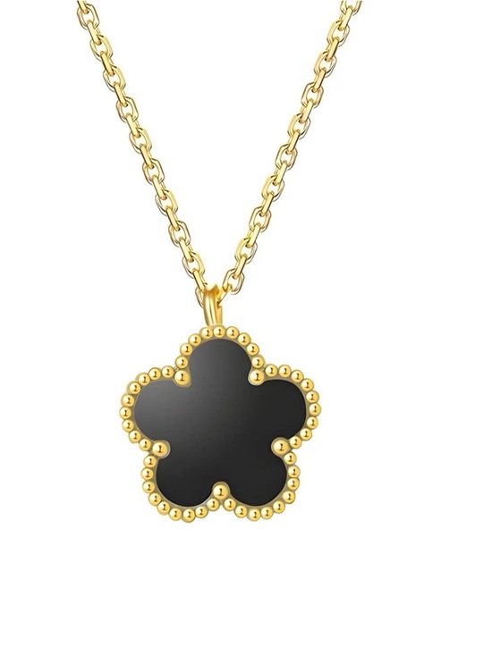 Mae & Co Jewelry Jewelry - Midnight Lock Necklace